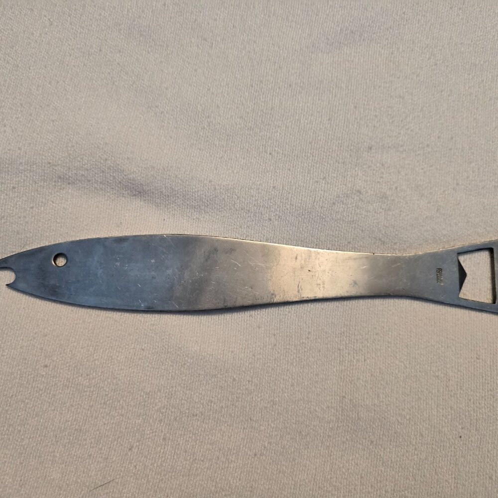 Carl Auböck III Model 4687 "Neptun" Stainless Steel Fish Bottle Opener FUC Neat! - Picture 3 of 9